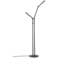 Nordlux Bend Double LED Floor Lamp, Black 2112784003