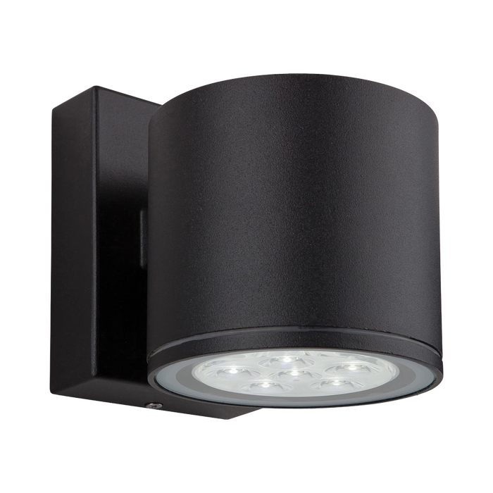 Firstlight Vegas LED Single Wall Light Black 8084BK