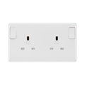 BG White Moulded 1G to 2G Converter 822CON available from RS Electrical Supplies