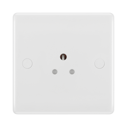 BG White Moulded 2A Unswitched Socket 828 available from RS Electrical Supplies