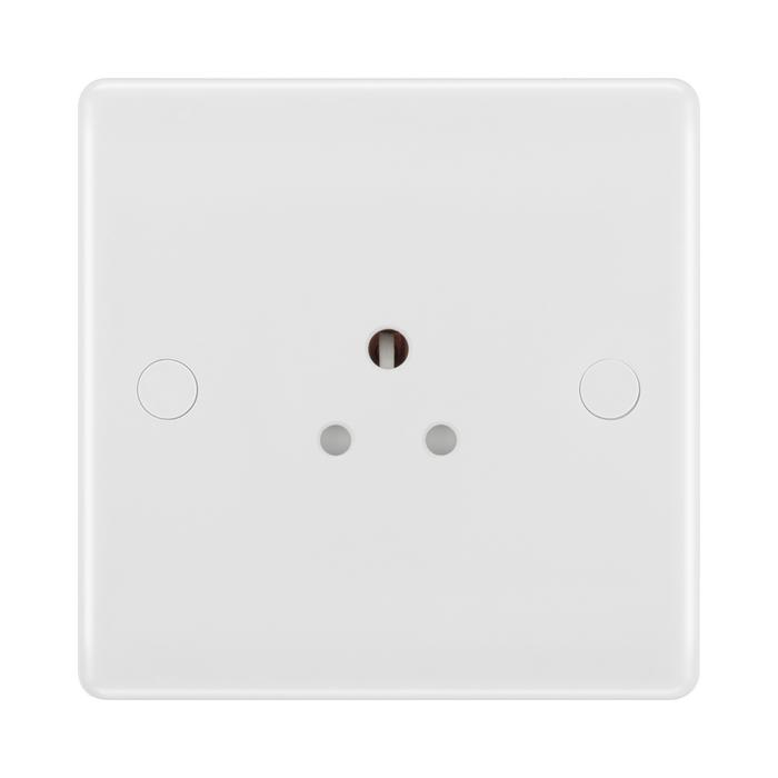 BG White Moulded 2A Unswitched Socket 828 available from RS Electrical Supplies