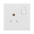 BG White Moulded 5A Unswitched Single Socket 829S available from RS Electrical Supplies