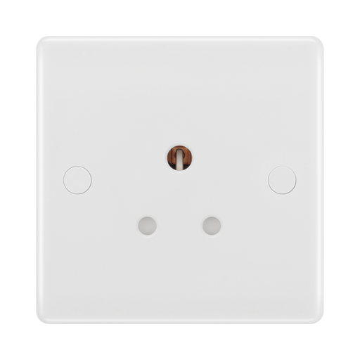 BG White Moulded 5A Unswitched Socket 829 available from RS Electrical Supplies