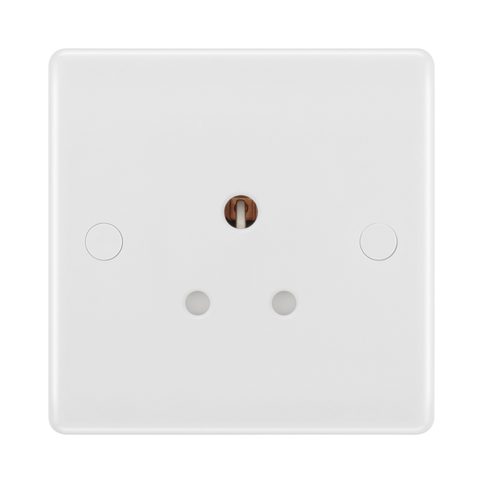 BG White Moulded 5A Unswitched Socket 829 available from RS Electrical Supplies