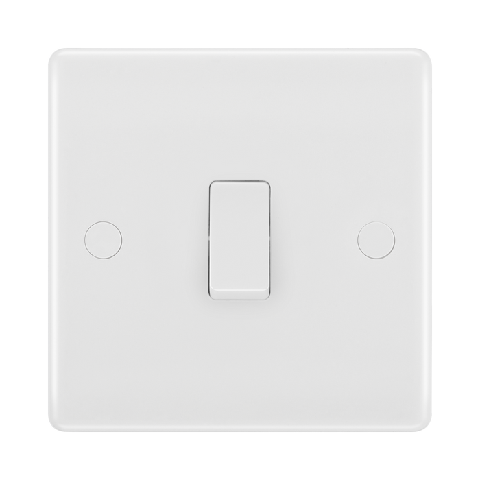 BG White Moulded 20A Double Pole Switch 830 available from RS Electrical Supplies