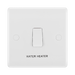 BG White Moulded 20A DP Switch with Flex and Marked Water Heater 832WH available from RS Electrical Supplies