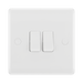 BG White Moulded 2G 2W Light Switch 842 available from RS Electrical Supplies