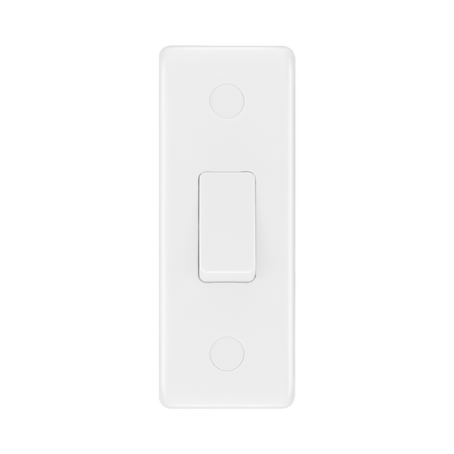 BG White Moulded 1G Architrave Switch 847 available from RS Electrical Supplies