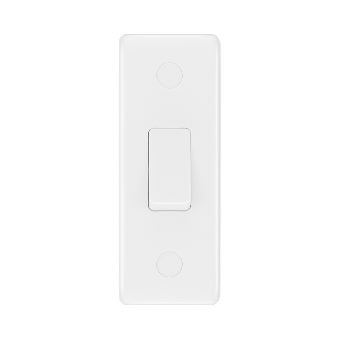 BG White Moulded 1G Architrave Switch 847 available from RS Electrical Supplies