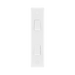 BG White Moulded 2G Architrave Switch 848 available from RS Electrical Supplies