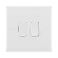 BG White Moulded 13A Switched Spur with Flex 851 available from RS Electrical Supplies