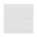 BG White Moulded 25A Flex Outlet Plate 858 available from RS Electrical Supplies