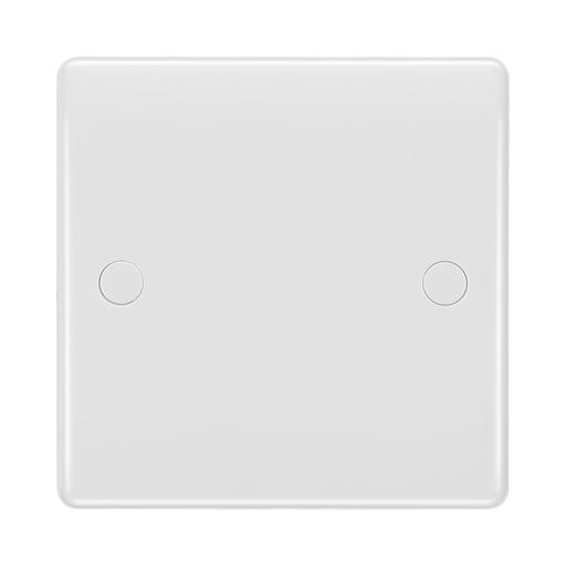 BG White Moulded 25A Flex Outlet Plate 858 available from RS Electrical Supplies