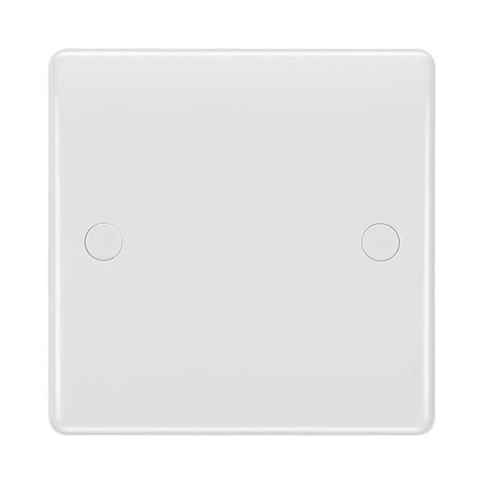 BG White Moulded 25A Flex Outlet Plate 858 available from RS Electrical Supplies