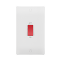 BG White Moulded 45A Cooker Switch 873 available from RS Electrical Supplies