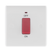 BG White Moulded 45A Cooker Switch with Neon 874 available from RS Electrical Supplies