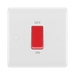 BG White Moulded 45A Cooker Switch 875 available from RS Electrical Supplies