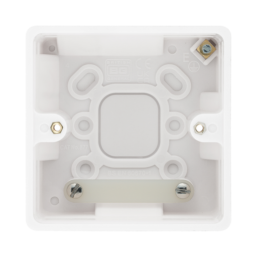 BG Single Pattress 50mm 877 - product image