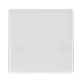 BG White Moulded 45A Cooker Outlet Plate 879 available from RS Electrical Supplies