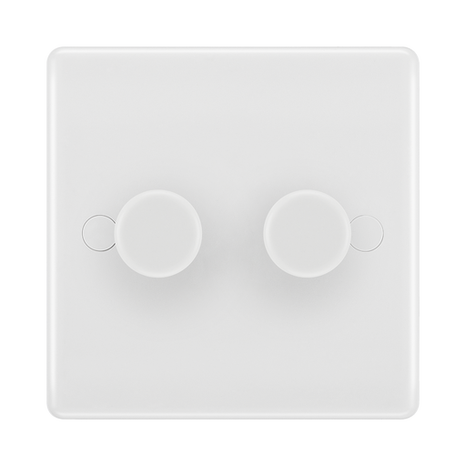 BG White Moulded 2G Dimmer Switch 882 available from RS Electrical Supplies