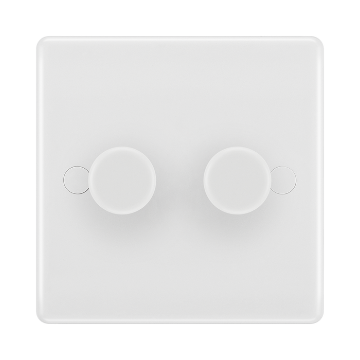 BG White Moulded 2G Dimmer Switch 882 available from RS Electrical Supplies