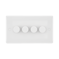 BG White Moulded 4G Dimmer Switch 884 available from RS Electrical Supplies