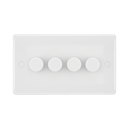 BG White Moulded 4G Dimmer Switch 884 available from RS Electrical Supplies