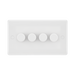 BG White Moulded 4G Dimmer Switch 884 available from RS Electrical Supplies