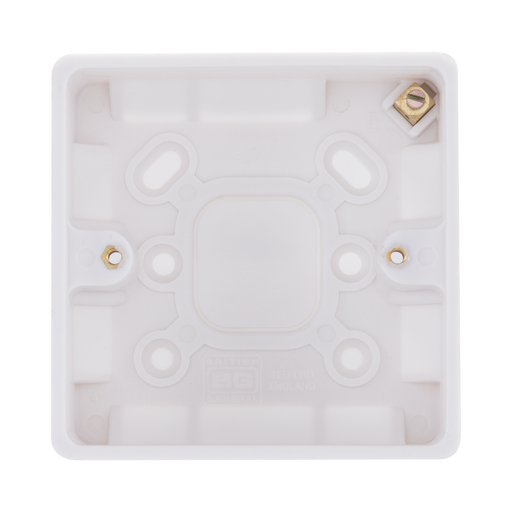 BG Single Pattress 32mm 891 - product image
