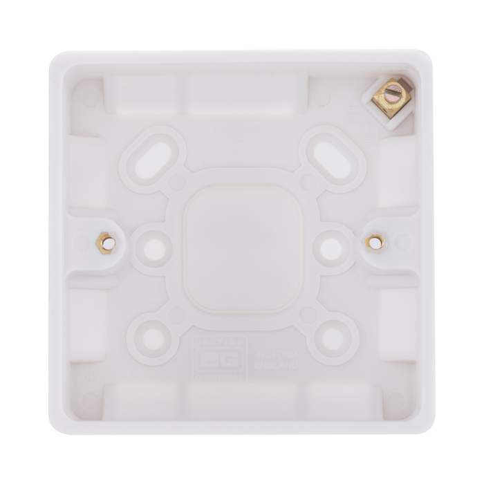 BG Single Pattress 32mm 891 - product image