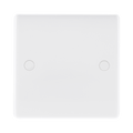BG White Moulded Single Blank Plate 894 available from RS Electrical Supplies