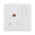 BG White Moulded 15A Single Socket 899 available from RS Electrical Supplies