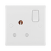 BG White Moulded 15A Single Socket 899 available from RS Electrical Supplies