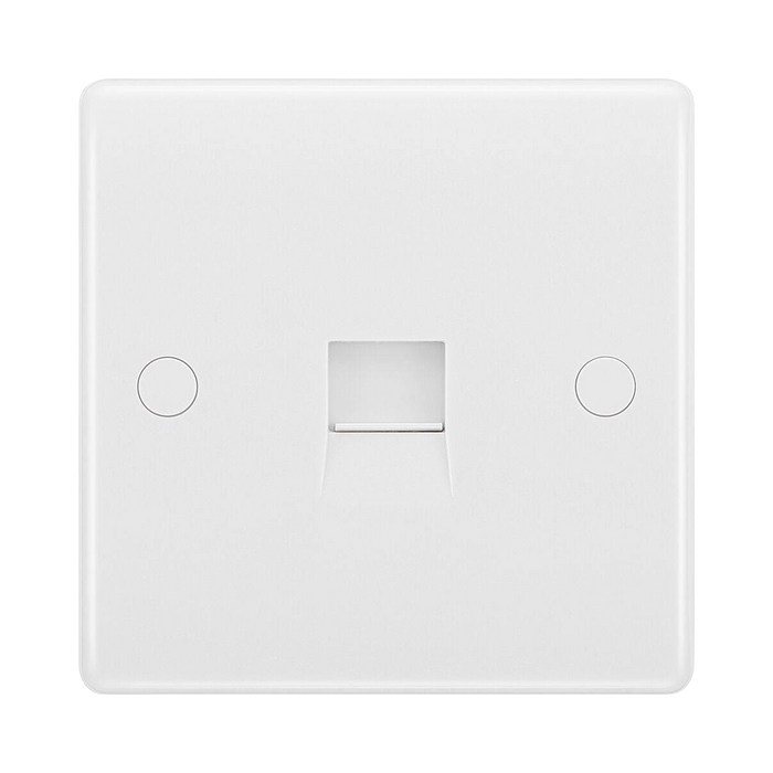 BG White Moulded Master Telephone Socket 8BTM/1 available from RS Electrical Supplies