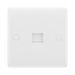 BG White Moulded Master Telephone Socket 8BTM/1 available from RS Electrical Supplies