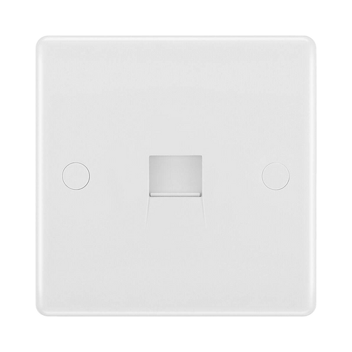 BG White Moulded Secondary Telepone Socket 8BTS/1 available from RS Electrical Supplies