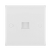 BG White Moulded Secondary Telepone Socket 8BTS/1 available from RS Electrical Supplies