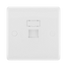 BG White Moulded RJ45 Cat6 Data Outlet 8RJ45/1 available from RS Electrical Supplies