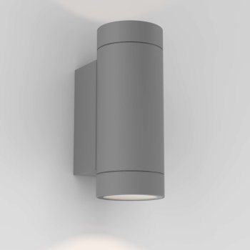 Astro Dartmouth Twin LED Wall Light Painted Silver 1372005