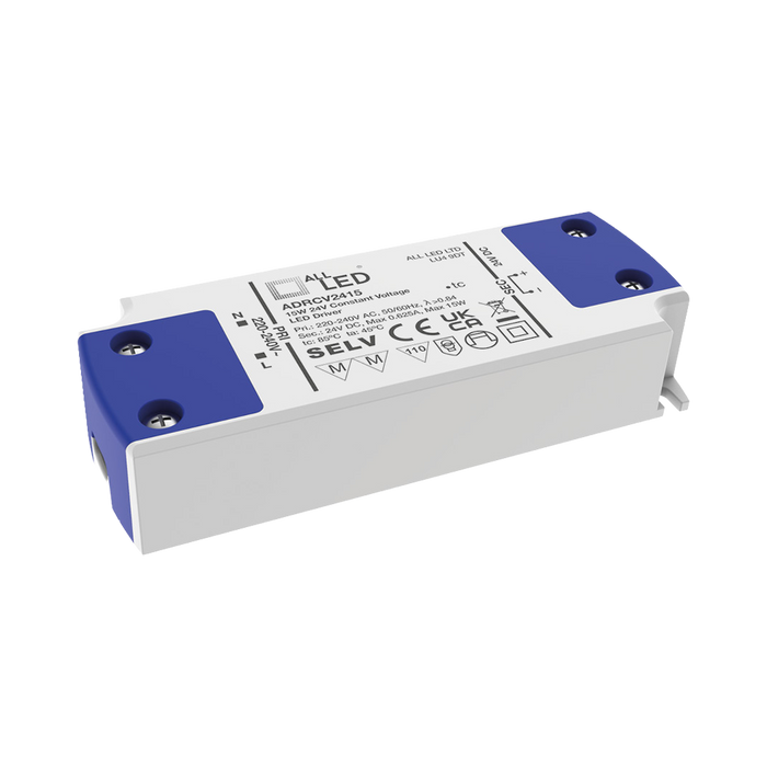 ALL LED Drive24 24V Constant Voltage LED Driver 15W – Non-Dimmable