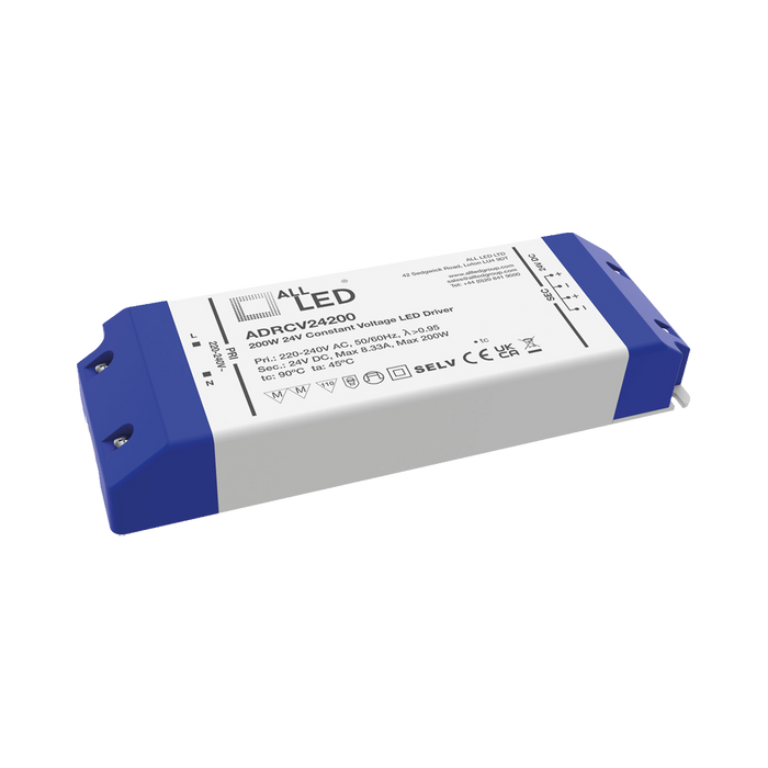 ALL LED Drive24 24V Constant Voltage LED Driver 200W – Non-Dimmable
