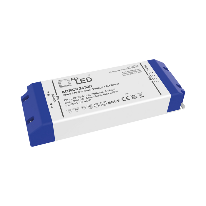 ALL LED Drive24 24V Constant Voltage LED Driver 320W – Non-Dimmable