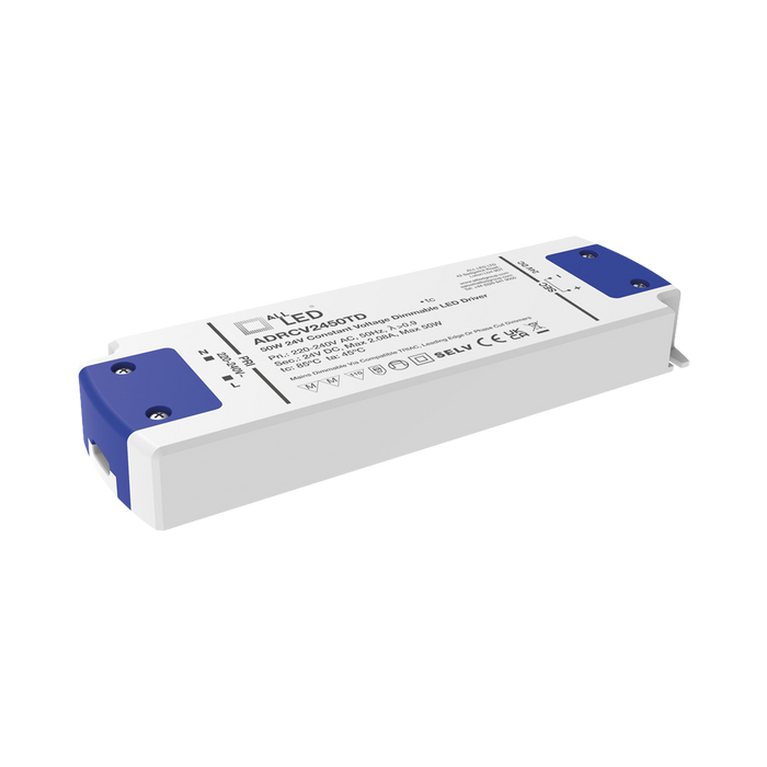 ALL LED Drive24 24V Constant Voltage LED Driver 50W – Triac Dimmable