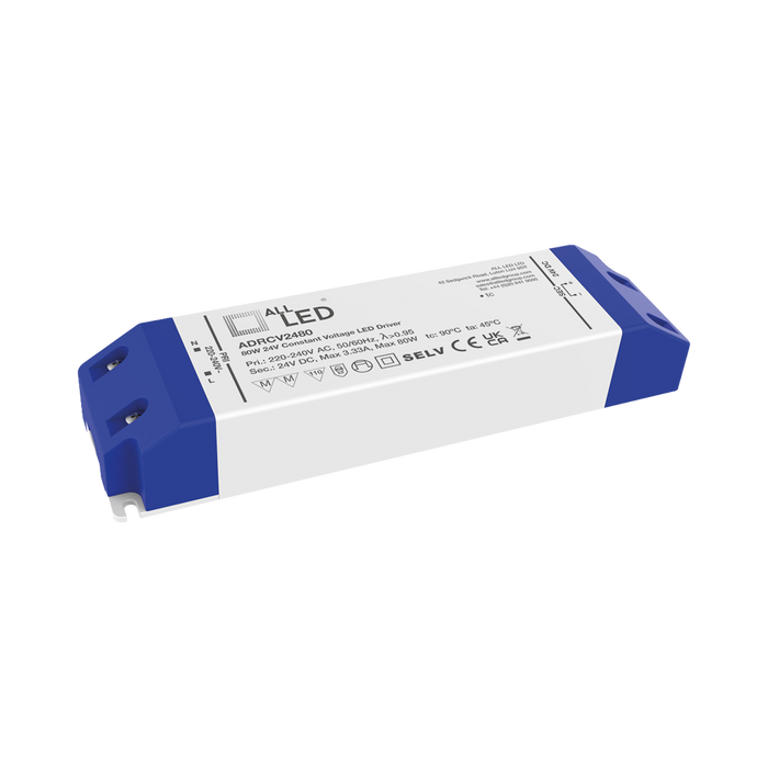 ALL LED Drive24 24V Constant Voltage LED Driver 80W – Non-Dimmable