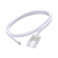 ALL LED Live End Connector for Seamless IP20 COB LED Tape – 2m Cable