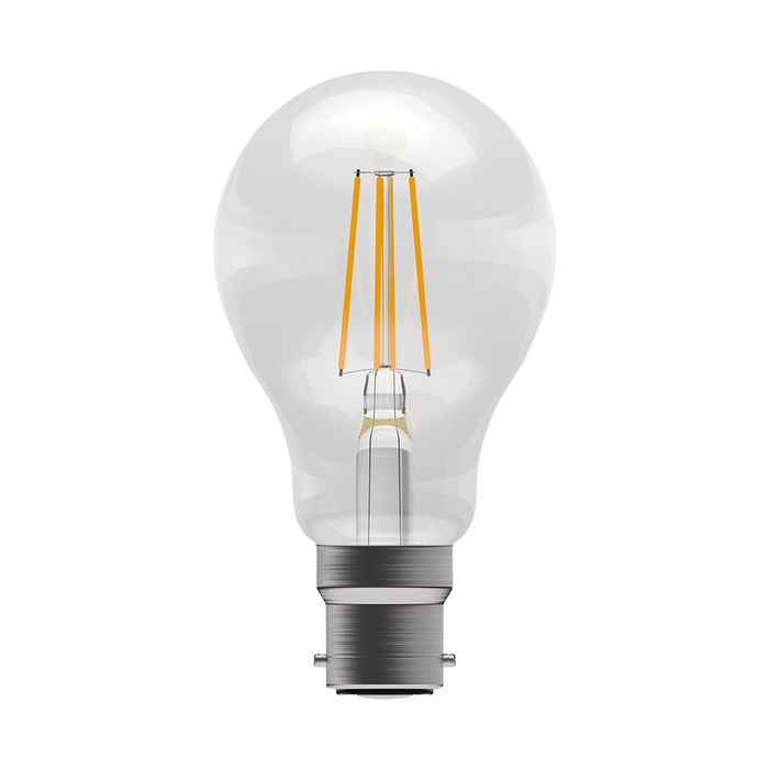 BC B22 LED GLS 7W 2700K Filament Clear Dimmable Lamp available from RS Electrical Supplies