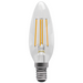BELL Genesis LED 4.5W Filament Clear Candle Non-Dimmable Bulb