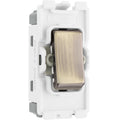 BG Antique Brass 20A Intermediate Grid Switch RAB13 Available from RS Electrical Supplies