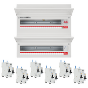 BG Circuit Protection 31 Way 100A Main Switch Consumer Unit SPD with RCBO's CF236MS31