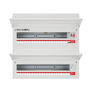 BG Circuit Protection 43 Way 100A Main Switch Consumer Unit with SPD CF248MS43-B